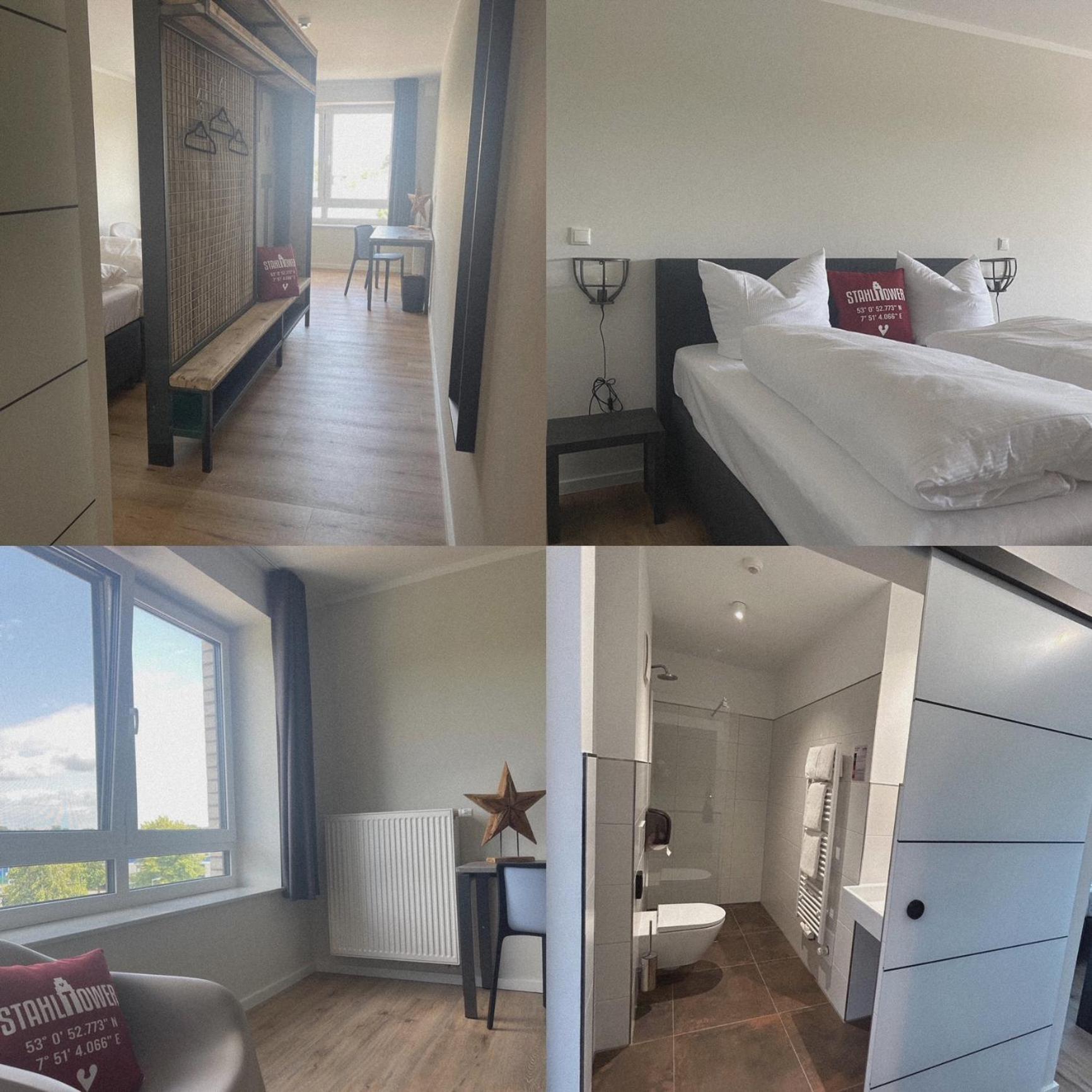 Hotel Stahltower Friesoythe Buitenkant foto
